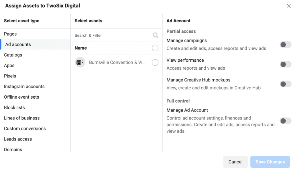 How to Assign a Partner to Facebook Ads Account: 2020 Guide