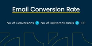 Email Conversion Rate Equation from Bloomreach