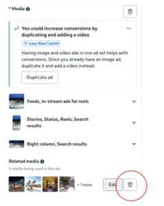Meta Related Media Screenshot
