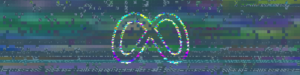 meta glitch graphic